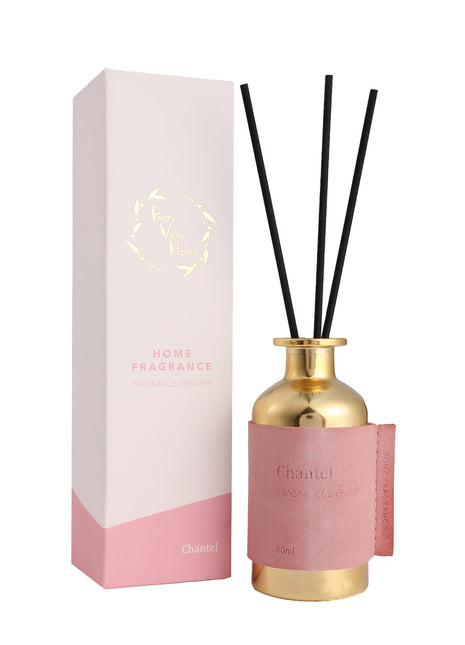 Orelune Reed Diffuser Sets - (CHANTEL) - 2.71 fl oz Fragrance for Long Lasting Fragrance for Office Living Room Decor