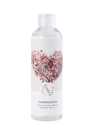 Orelune Reed Diffuser Fragrance Oil - (Peony & Rose) - 200MI /6.8 fl OZ Gift Box - Fragrance for Long Lasting Fragrance for Office Living Room Home Decor & Gifts