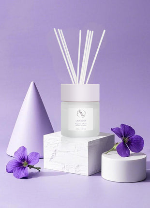 Orelune Reed Diffuser Sets -(LAVENDER) - 100ML/3.38 FI Oz Gift Box Fragrance for Long Lasting Fragrance for Office Living Room Home Decor & Gifts