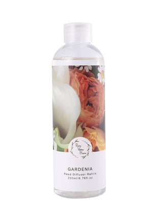 Orelune Reed Diffuser Fragrance Oil - (Gardenia Floral) - 200MI /6.8 fl OZ Gift Box - Fragrance for Long Lasting Fragrance for Office Living Room Home Decor & Gifts