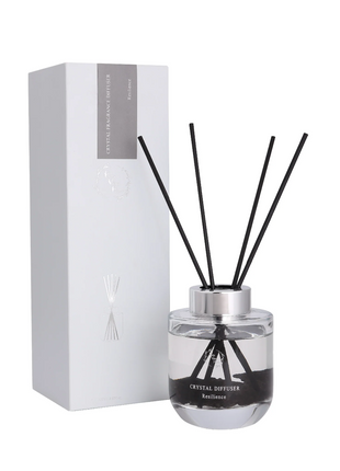 Orelune Reed Diffuser Sets - Crystal Diffuser - Lava Stones -(Resilience) - 3.52FI Oz Gift Box Fragrance fo Long Lasting Fragrance for Office Living Room Home Decor & Gifts