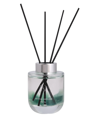 Orelune Reed Diffuser Sets - Crystal Diffuser - Lava Stones -(Clarity) - 3.52FI Oz Gift Box Fragrance fo Long Lasting Fragrance for Office Living Room Home Decor & Gifts